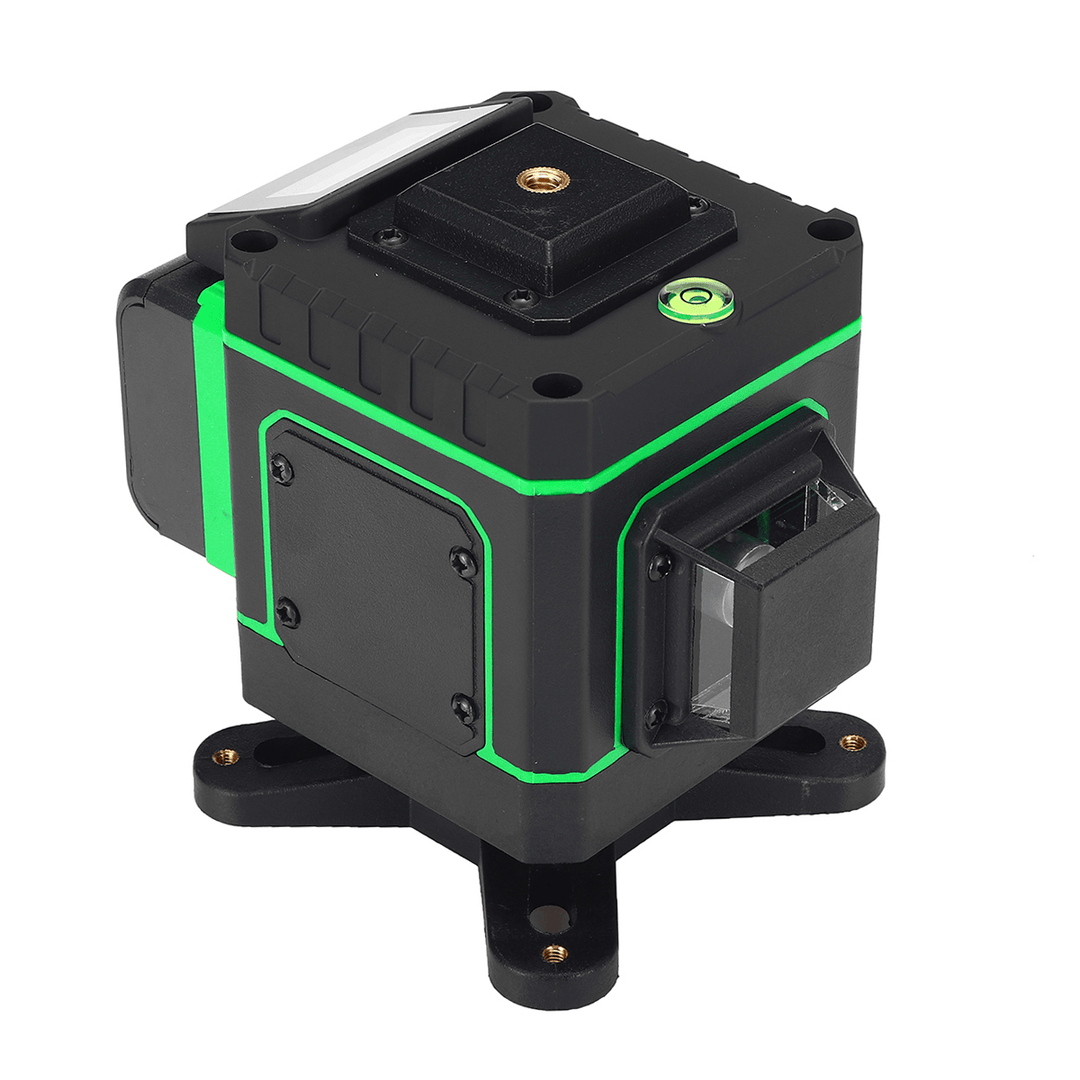 16/12/8 Lines 360° 3D Laser Level Self Leveling Horizontal Vertical Cross Green - MRSLM