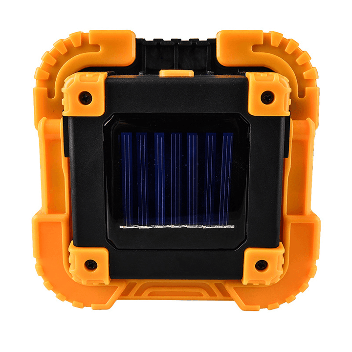 Ipree® 20W LED COB Solar Work Light Waterproof USB Rechargeable Floodlight Spotlight Outdoor Camping Emergency Lantern - MRSLM