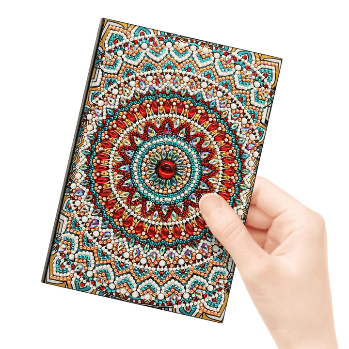 DIY Diamond Painting Special Shape Diary Book Diamond Decorations A5 Notebook Embroidery Kits - MRSLM