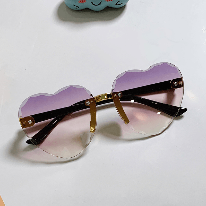 Women'S Heart-Shaped Summer UV Protection Sunglasses - MRSLM