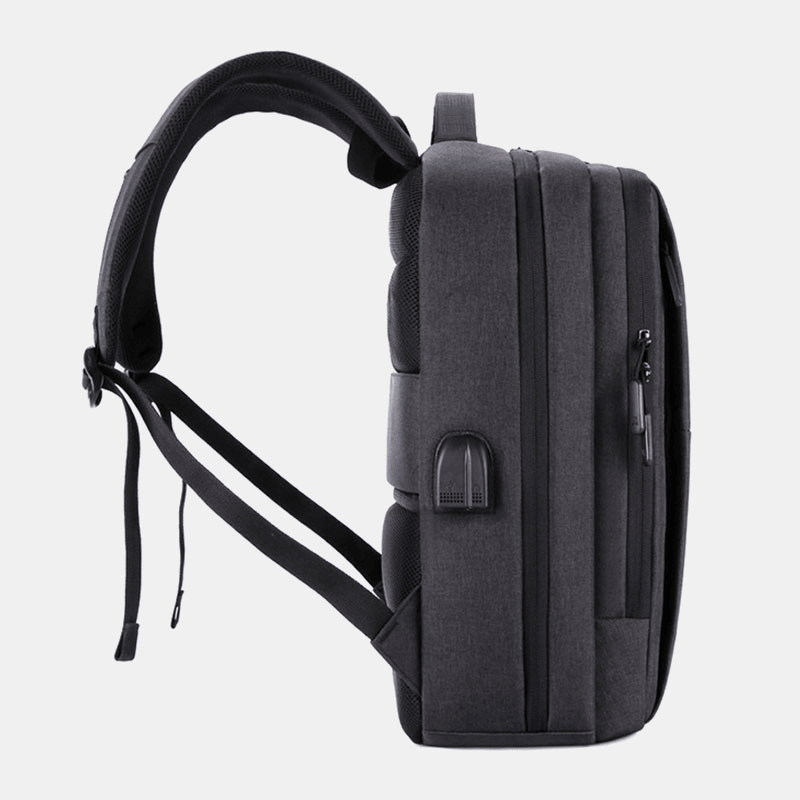 Men Large Capacity USB Outdoor Travel Backpack - MRSLM