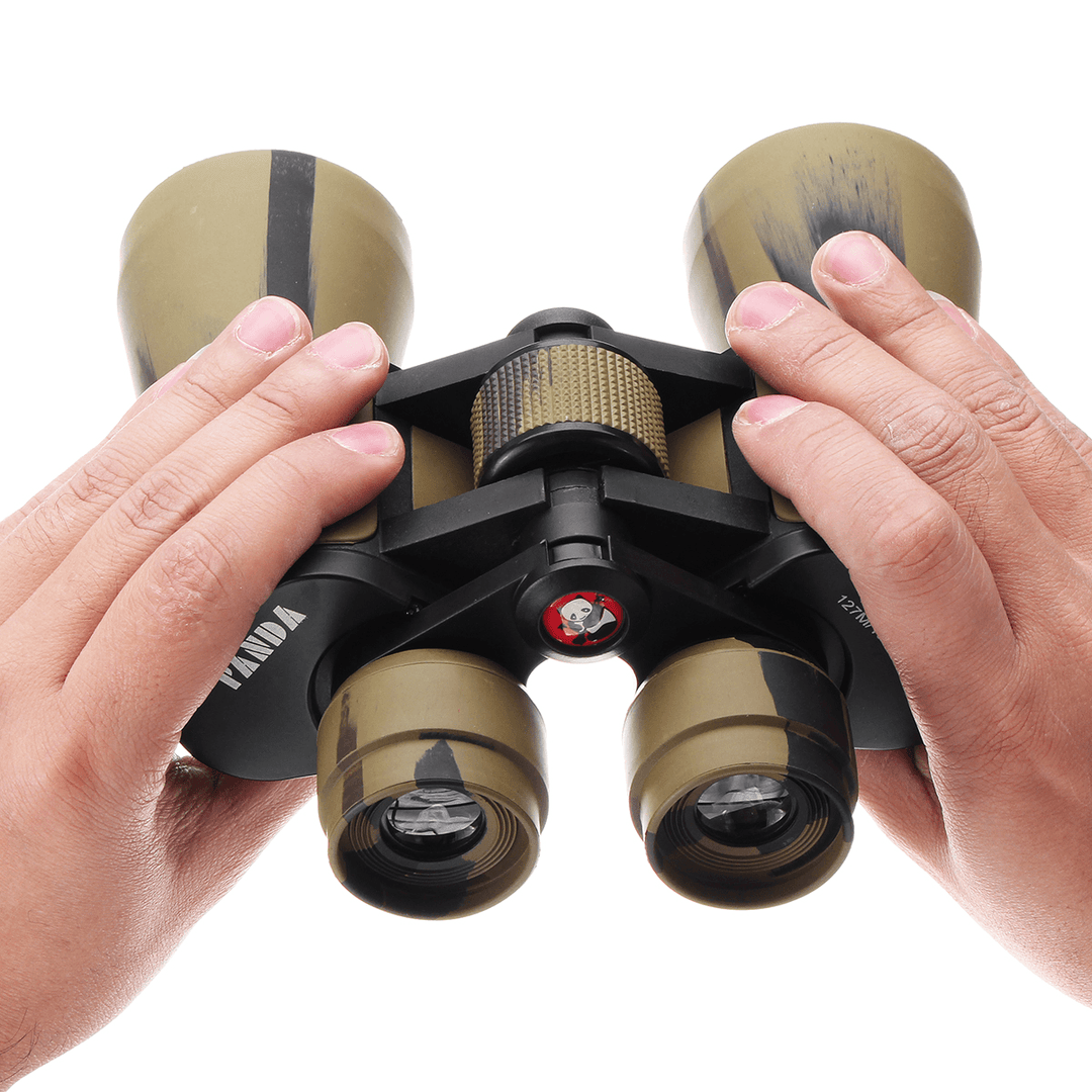 20X50 Outdoor Tactical Binoculars HD BAK4 Optic Day Night Vision Telescope Camping Hiking Travel - MRSLM