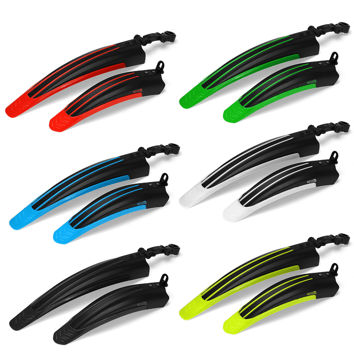 BIKIGHT 1 Pair Mountain Bicycle Fender Bike MTB Mudguard Splash Guard Protector Set - MRSLM