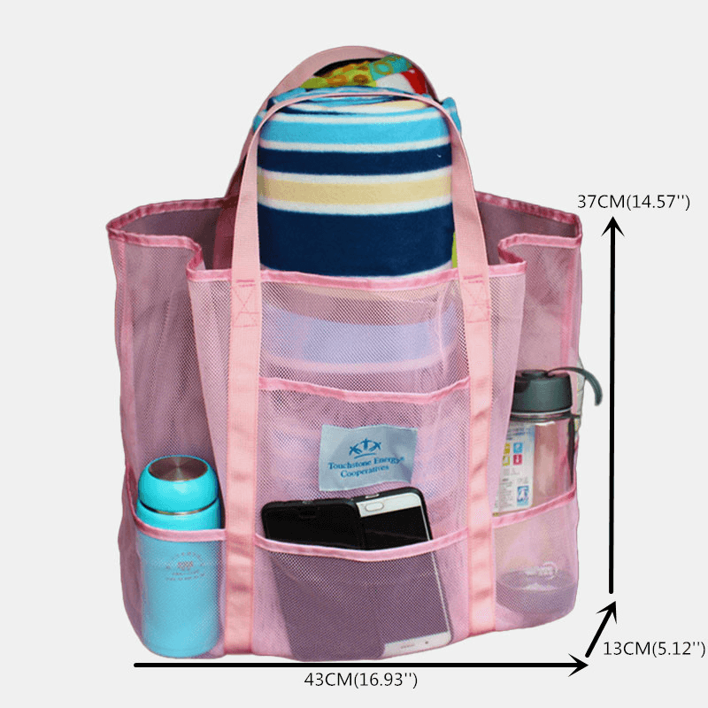 Women Travel Summer Beach Large Capacity Handbag Storage Bag - MRSLM