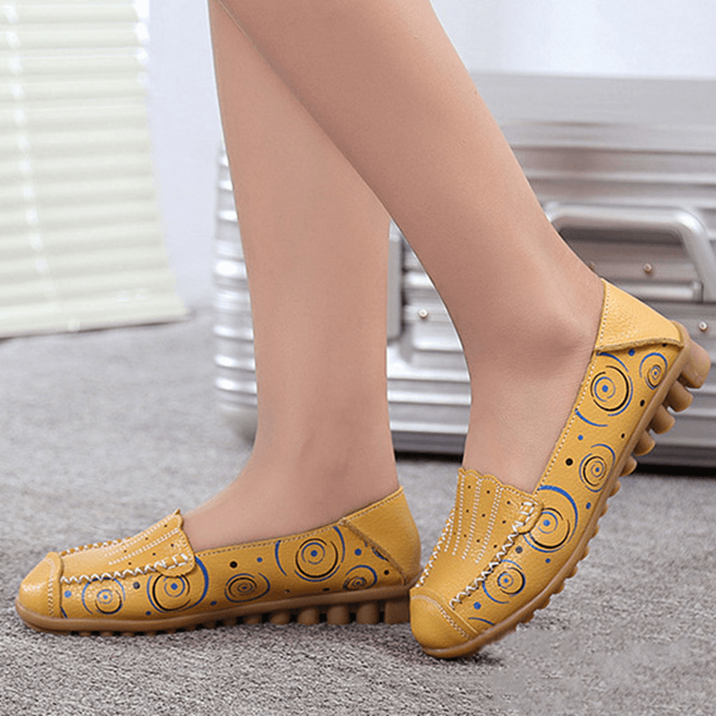 Women Slip on Flat Loafers - MRSLM