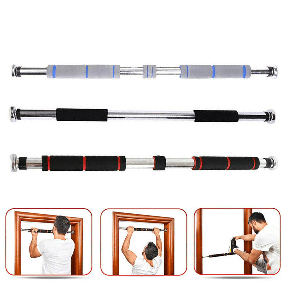 60-100CM Adjustable 100KG Maxload Door Horizontal Bar Strengthen Chin-Up Pull up Bar Home Fitness Equipment - MRSLM