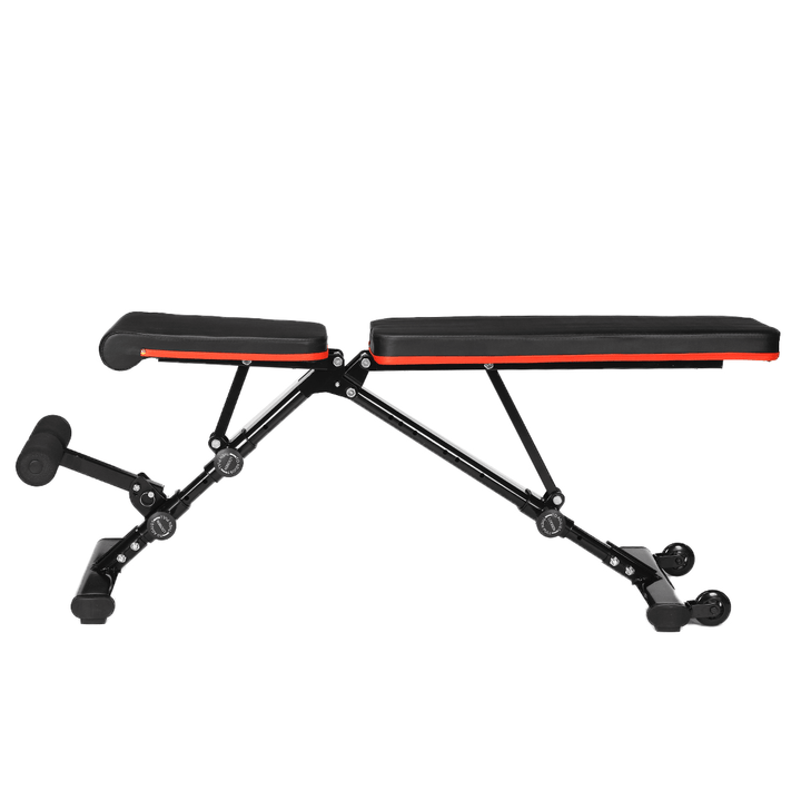 Adjustable Sit up Bench Folding Dumbbell Bench Abdominal Board Exerciser Home Gym Training Fitness Equipment - MRSLM