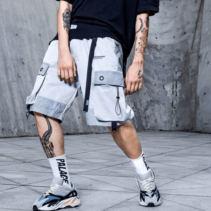 Cargo Shorts Multi-Pocket Five-Point Pants - MRSLM