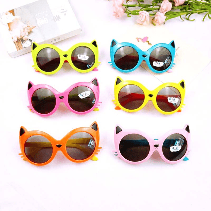 Children'S Cartoon Cute Anti-Ultraviolet Sunglasses Baby Toy Sunshade Sunglasses - MRSLM