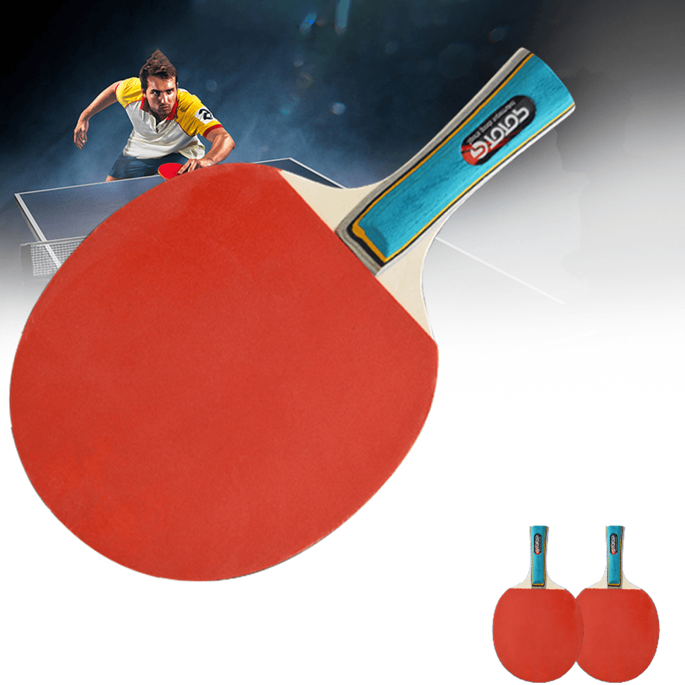 2 Pcs Table Tennis Racket Long/Short Handle Carbon Technology Table Tennis Paddle - MRSLM