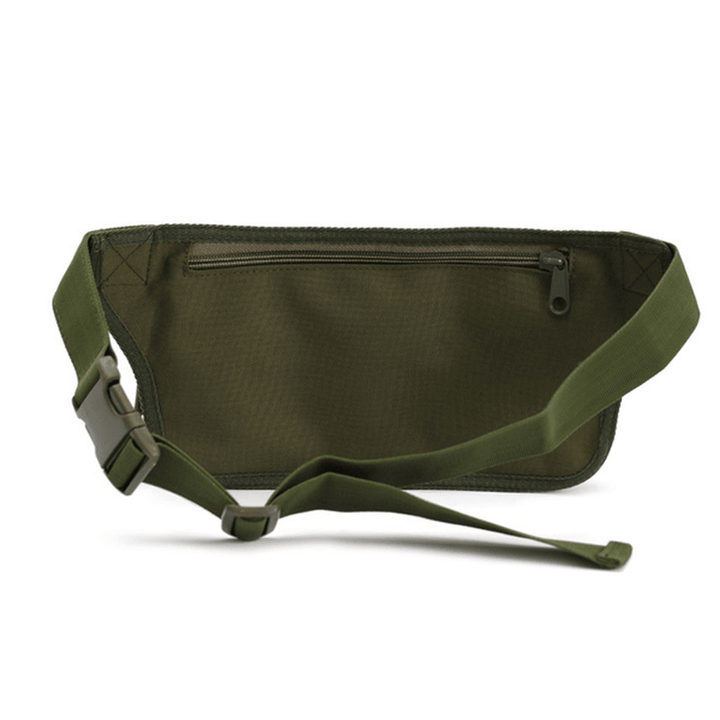 Men Nylon Outdooors Sportscamouflage Waist Bag Multifunctional Cycling Travling Waist Bag - MRSLM