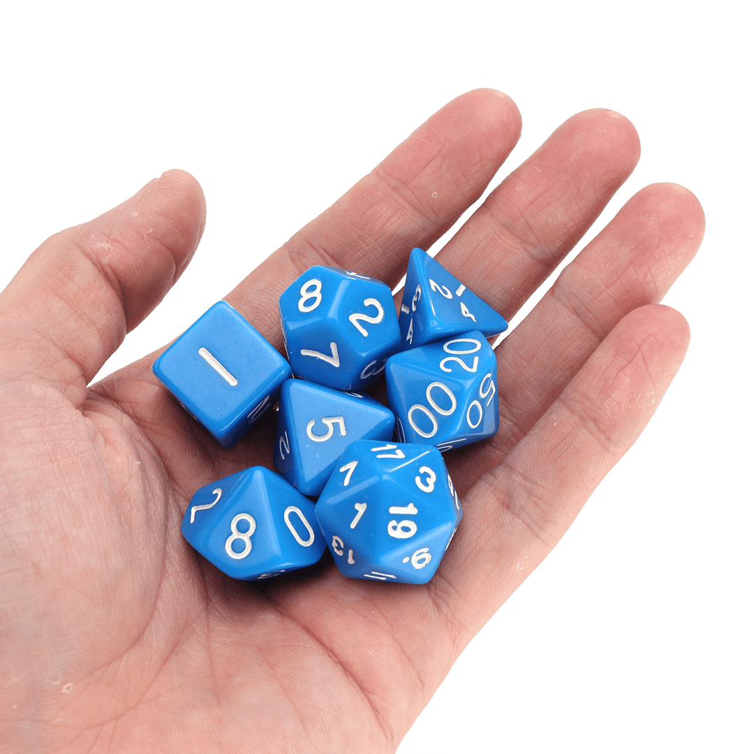 140Pcs/280Pcs Polyhedral Dices for Dungeons & Dragons Desktop Games with Storage Bags - MRSLM