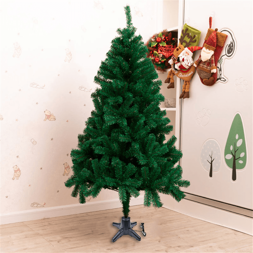 EU Plug 2020 Christmas Tree Stand Holder Electric 360° Rotating Base Christmas Tree Rotating Stand for New Year Christmas Tree Decor - MRSLM