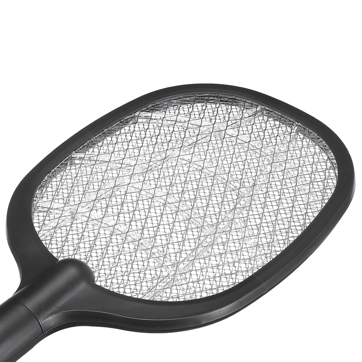 1200Mah 5V 2W Electronic Mosquito Swatter 368NM UV Light Fly Swatter with Light USB Charging Three-Layer Grid Fly Swatter - MRSLM