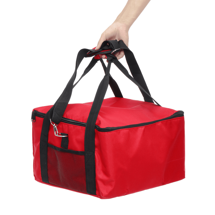 Thermal Insulated Lunch Bag Outdoor Camping Traveling Picnic Bag Food Storage Bag Pizza Delivery Bag - MRSLM