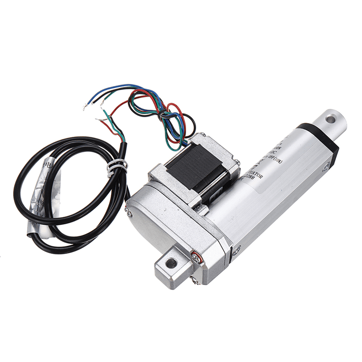 500N 7Mm/S Adjustable Linear Actuator DC 9-36V Stepper Motor Linear Actuator Tubular Motor - MRSLM