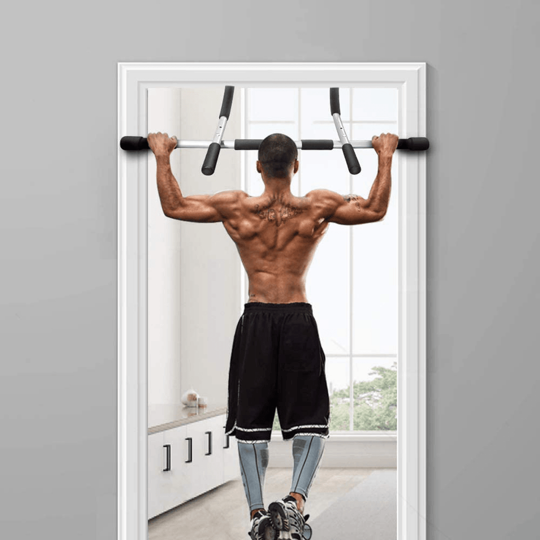 Adjustable Indoor Fitness Door Frame Pull up Bar Wall Chin up Bar Training Horizontal Bar for Home Workout Fitness Equipment - MRSLM