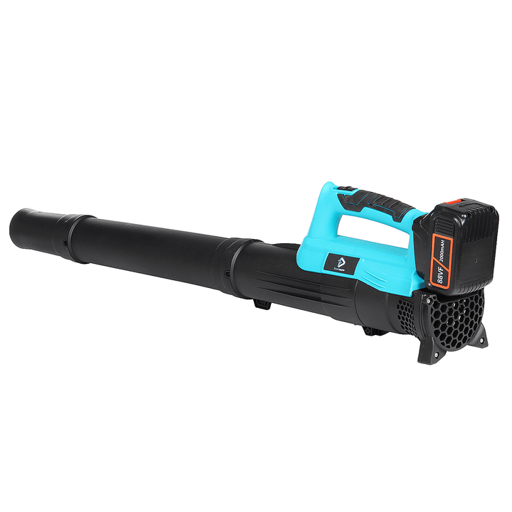 Doersupp Industry Electric Air Blower Cordless Collector Dust Leaf Blowing Tool W/ None/1Pc/2Pcs Battery - MRSLM