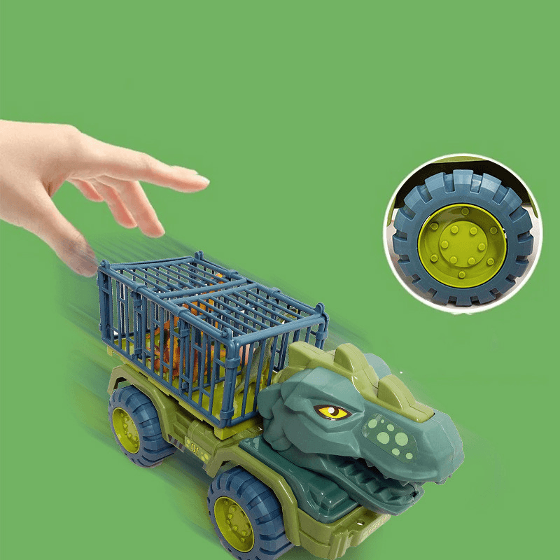 Children'S Toy Car Dinosaur Engineering Vehicle Digging Transport Truck - MRSLM