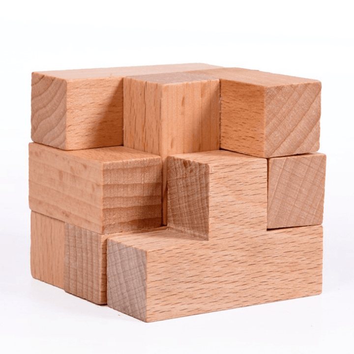 Beech Soma 7 Pieces Boxed Luban Cube - MRSLM