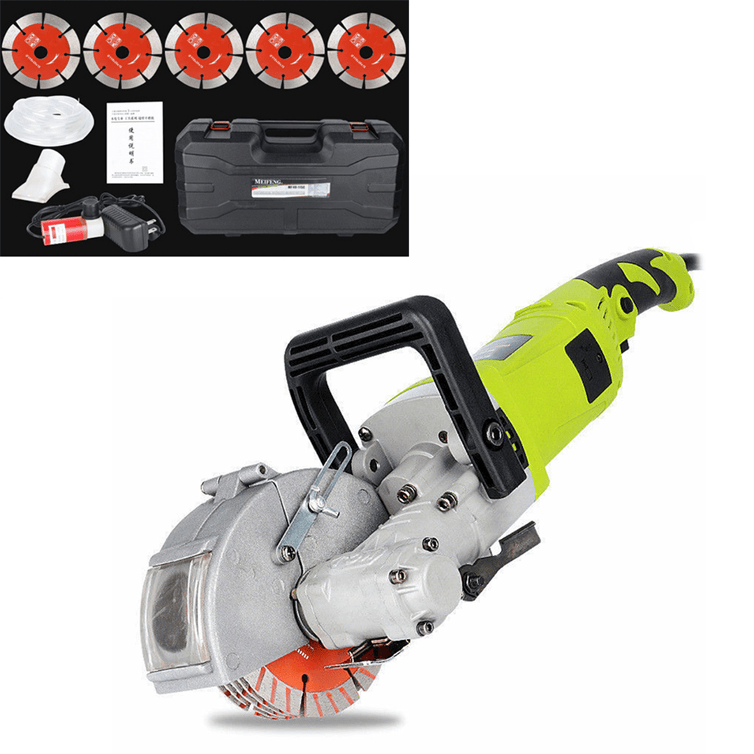 4KW 220V Electric Slotting Machine Wall Groove Grooving Cutting Machine Cutter - MRSLM