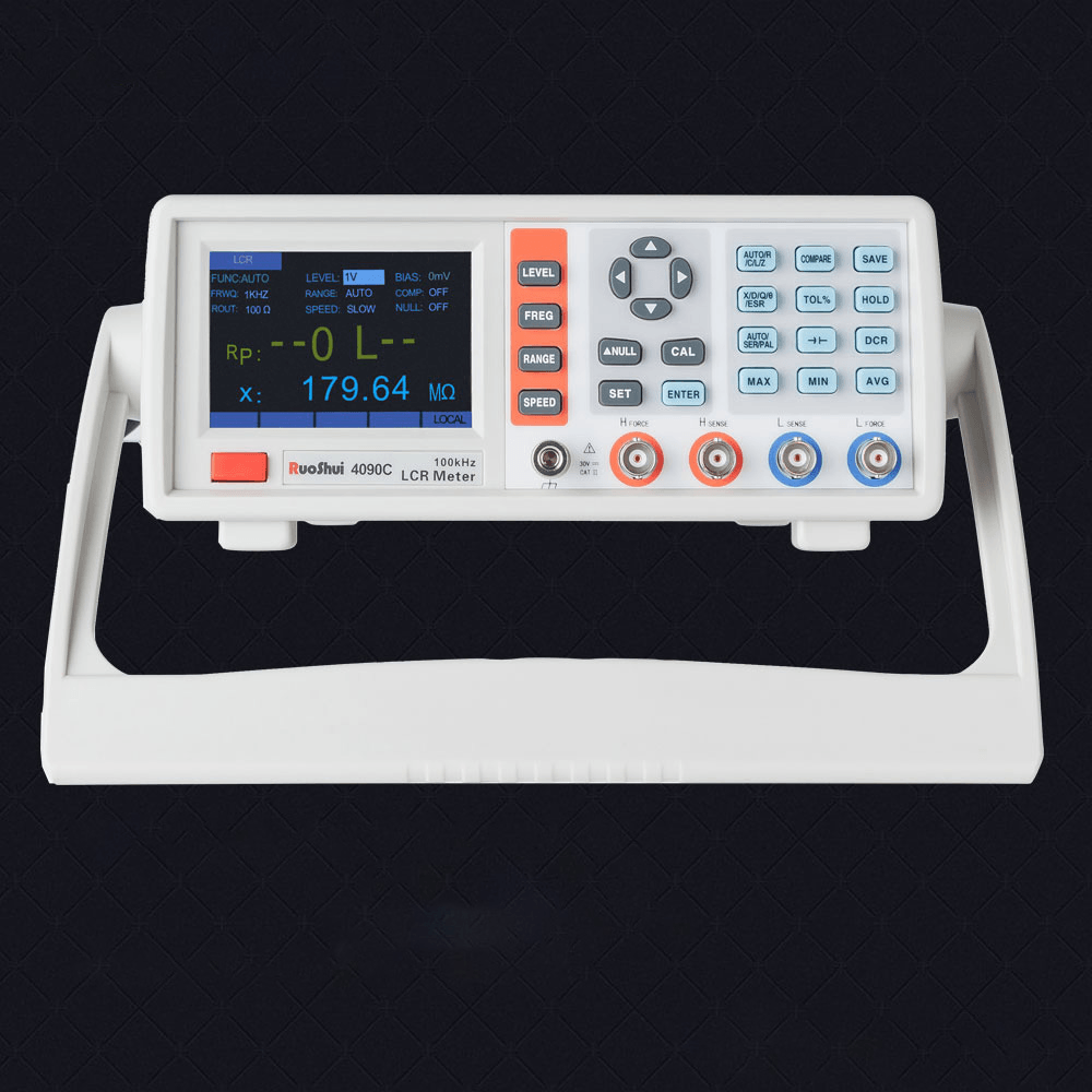 VC4090 Series Digital Bridge Capacitance Resistance Inductance Measure LCR Electrical Meter Electronic Component Tester - MRSLM