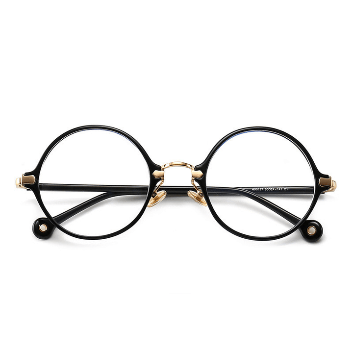 Women'S Vintage Ultralight round Glasses Frame - MRSLM