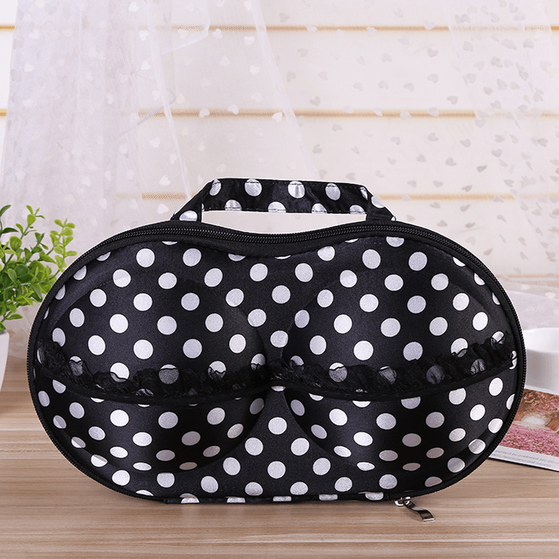 Travel Bra Bag EVA Bra Storage Box Luggage Underwear Storage Bag - MRSLM