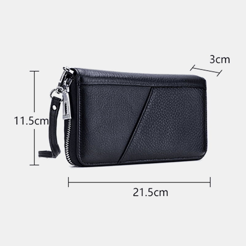 Men Women RFID Blocking Anti-Theft Phone Bag Wallet Clutches Bag - MRSLM