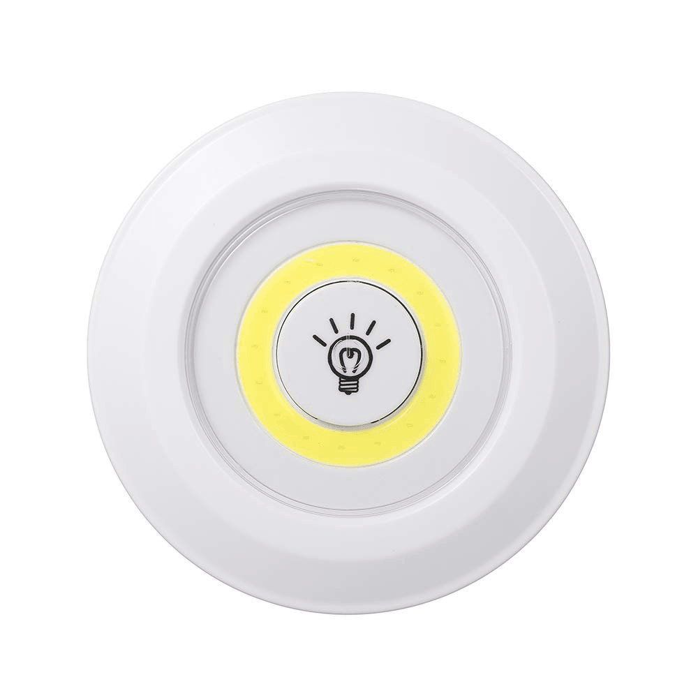 Super Bright COB under Cabinet Light LED Wireless Remote Control Dimmable Wardrobe Night Lamp Home Bedroom Closet Kitchen - MRSLM