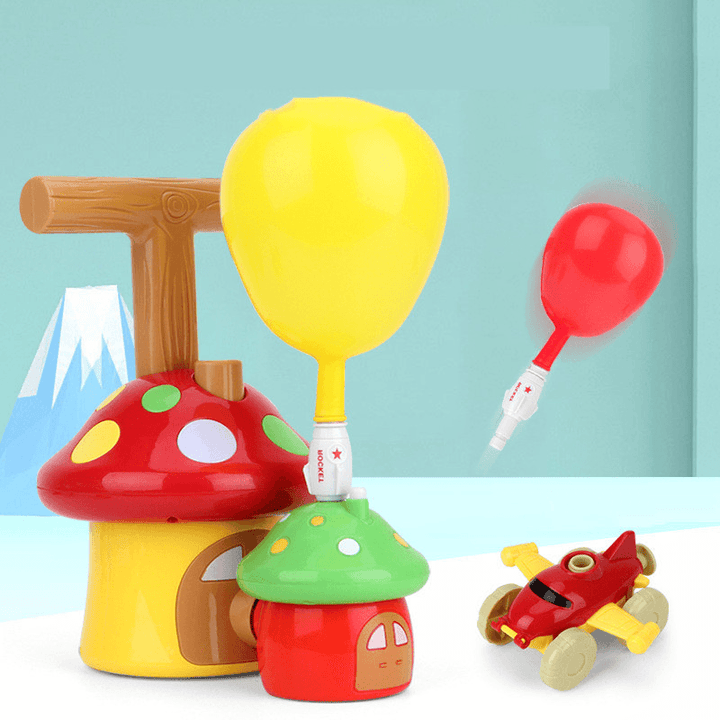 Cartoon Mushroom Powered Balloon Car - MRSLM