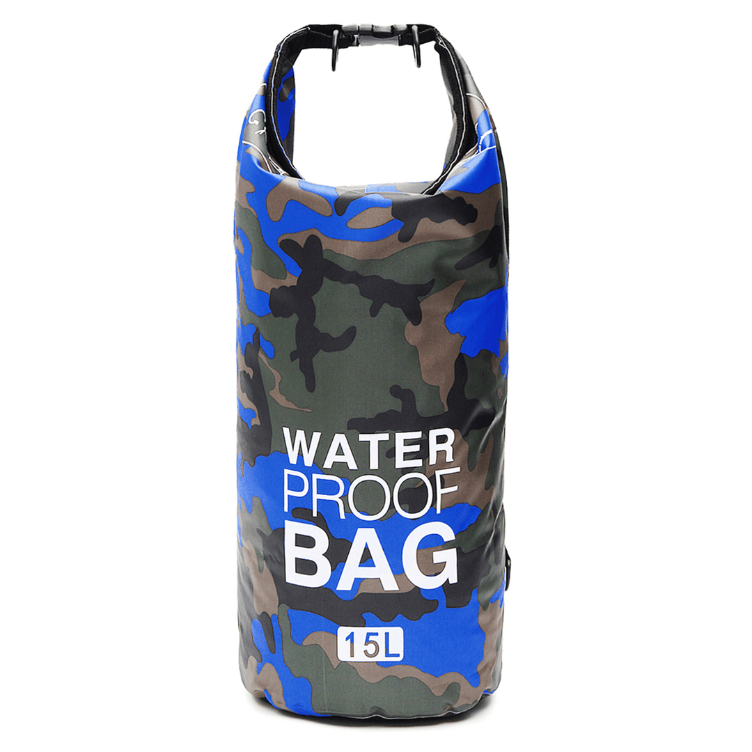 Ipree® 15L Sports Waterproof Rainproof Bag Sack Canoe Pouch Floating Boating Kayaking Camping Water Resistant Boating Bag - MRSLM