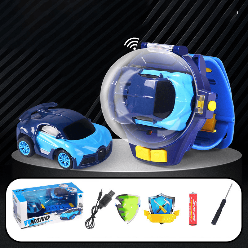 Wireless Remote Control Watch Electric Mini Car - MRSLM