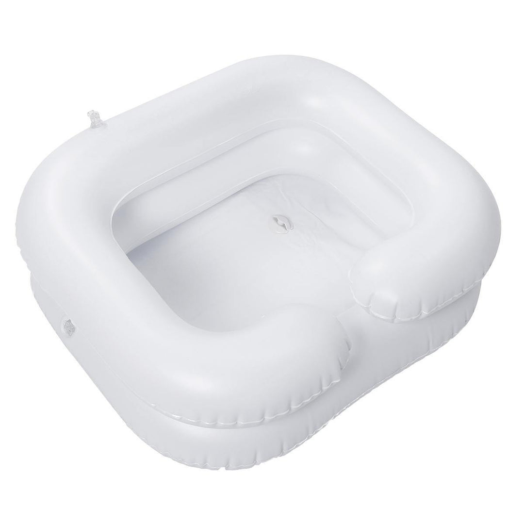 Inflatable Hair Washing Basin Portable Salon Household Bed Rest Elder People Pregnant Hair Dyes - MRSLM