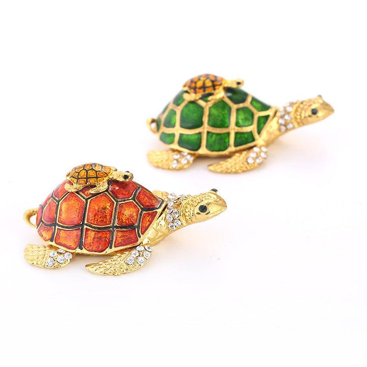 Painted turtle ornaments - MRSLM