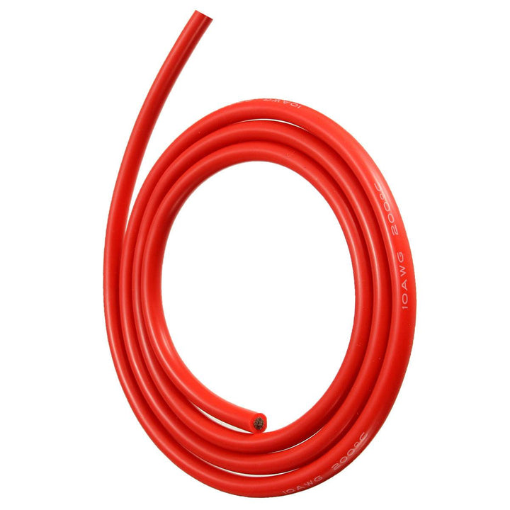 DANIU 5 Meter Red Silicone Wire Cable 10/12/14/16/18/20/22AWG Flexible Cable - MRSLM