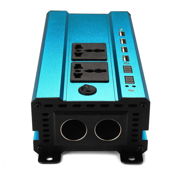 1000W/500W 4USB Interface Solar Power Inverter 12V/24V DC to 220V AC Converter Charger - MRSLM