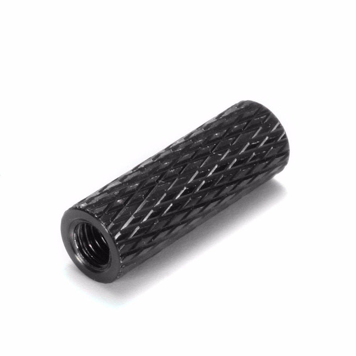 Suleve™ M3AS2 10Pcs M3 10mm Knurled Standoff Aluminum Alloy Anodized Spacer - MRSLM