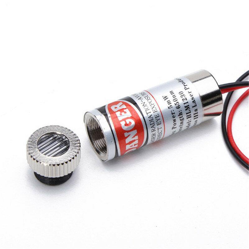 5mW 650nm Focusable Red Dot/Cross/Line Laser Diode Module - MRSLM