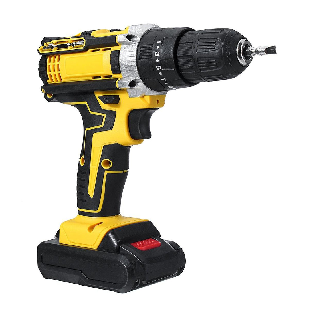 48VF 2Speed Cordless Electric Drill Impact Drill Powerful Driver Drill With 1 Or 2 Li-ion Battery - MRSLM