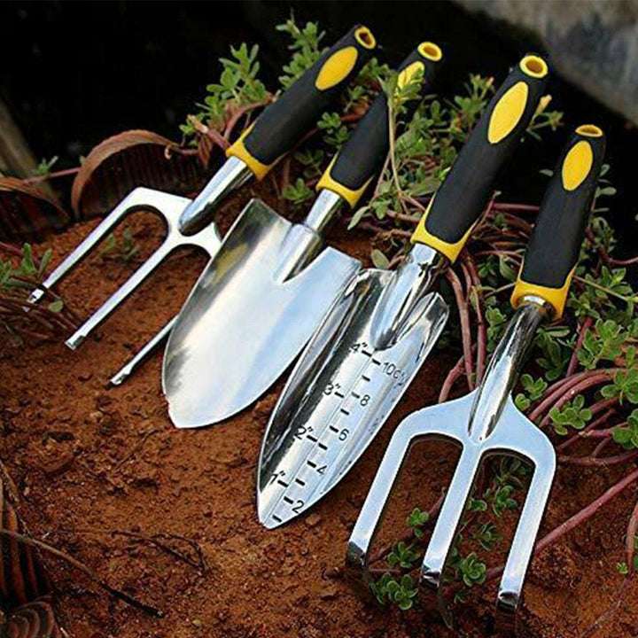5/9PCS Garden Tool Bag Toolbag Manual Gardening Planting Hand Fork Digging Tool - MRSLM