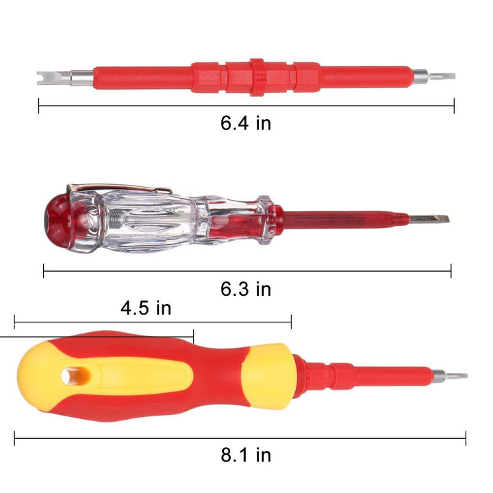 14 in 1 Magnetic Screwdriver Set Insulated Multi Screw Driver Repair Tools Kit - MRSLM