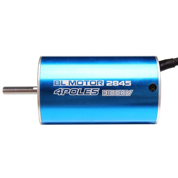 2845 Motor 3100/3930KV Sensorless Brushless Waterproof 35A ESC for 1/14 1/16 1/18 RC Car Parts - MRSLM