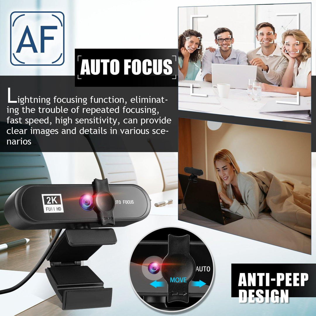 Beauty 4K Auto Focus Computer Camera HD Network USB Live Webcam - MRSLM