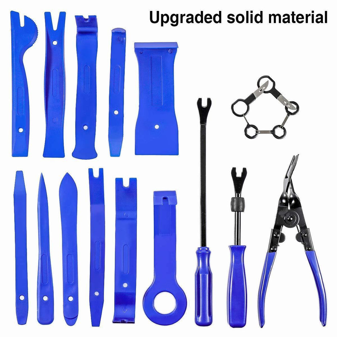 Auto Trim Removal Tool Set for Audio Dash Door Panel Window Molding Fastener Remover Tools Kit - MRSLM