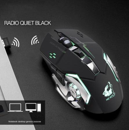 Wireless Silent Gaming Mouse - MRSLM