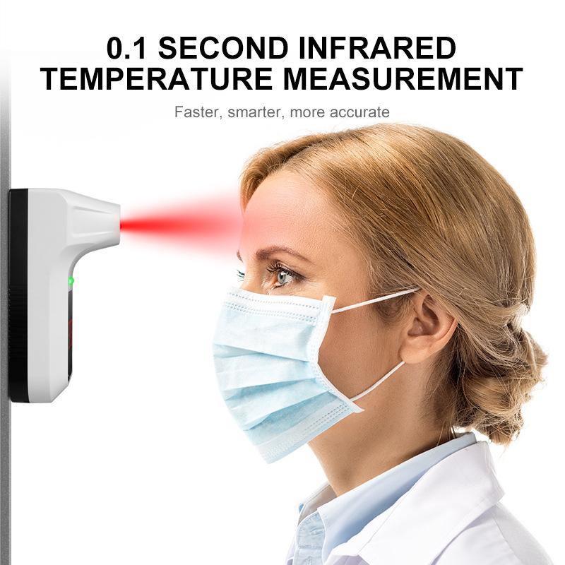 Wall-mounted Thermometer Alarm Thermometer (White) - MRSLM