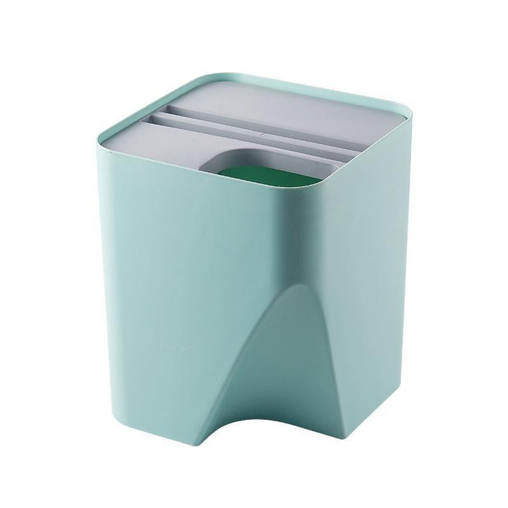 Kitchen Trash Can Recycle Bin Stacked Sorting Trash Bin Household Dry And Wet Separation Waste Bin Rubbish Bin for Bathroom - MRSLM