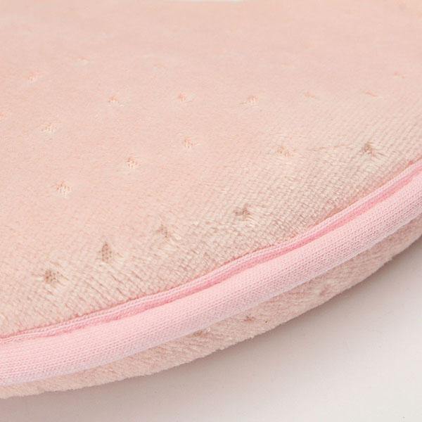 22x26x3.5cm Memory Cotton Newborn Baby Correcting Head Cervical Vertebra Pillow Blue Pink - MRSLM