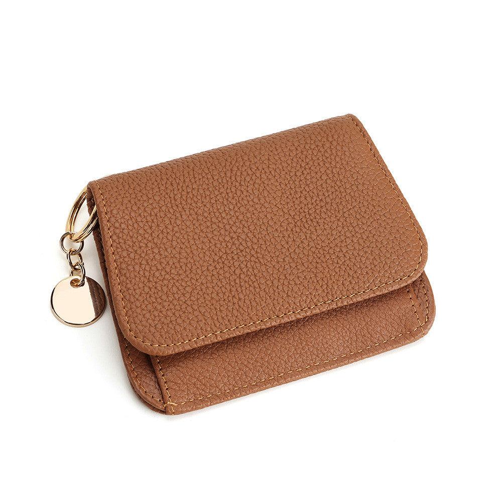 Fashion Cowhide Small Cute Zipper Coin Purse - MRSLM